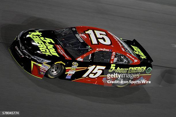 Clint Bowyer during the running of the NASCAR Sprint Cup Series Budweiser Duel race at Daytona International Speedway in Daytona, Florida