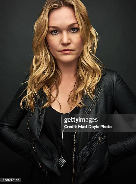 Actress Julia Stiles is photographed for People Magazine, on July 11 in New York City