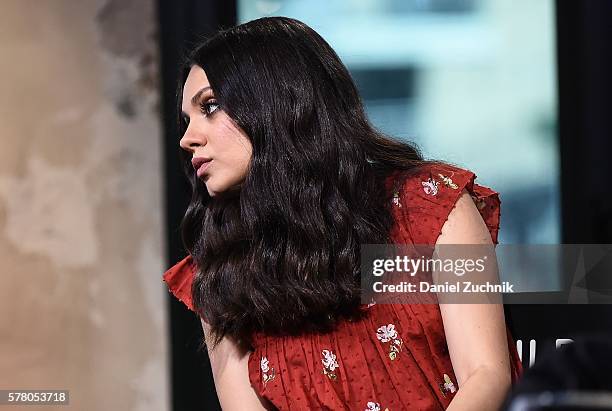 Mila Kunis attends AOl Build to discuss her new movie 'Bad Mom' at AOL HQ on July 20, 2016 in New York City.