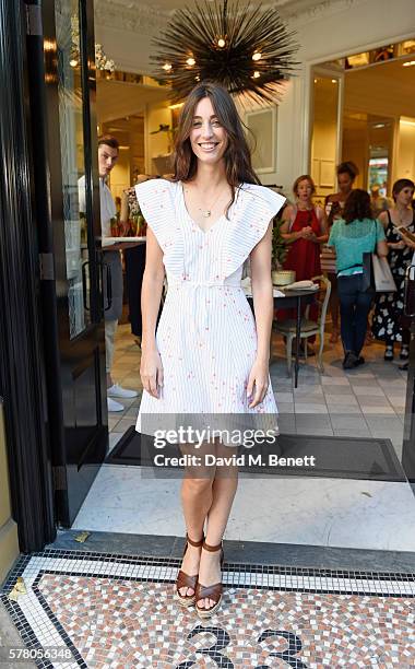 Laura Jackson attends the Club Monaco Summer Cocktail Party on July 20, 2016 in London, England.