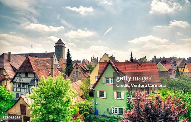 rothenburg ob der tauber - rothenburg stock pictures, royalty-free photos & images