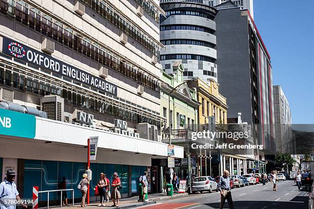 South Africa Cape Town City Center Long Street buildings city skyline.