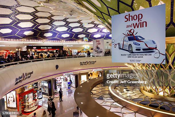 United Arab Emirates, Abu Dhabi International Airport, terminal shopping duty free.