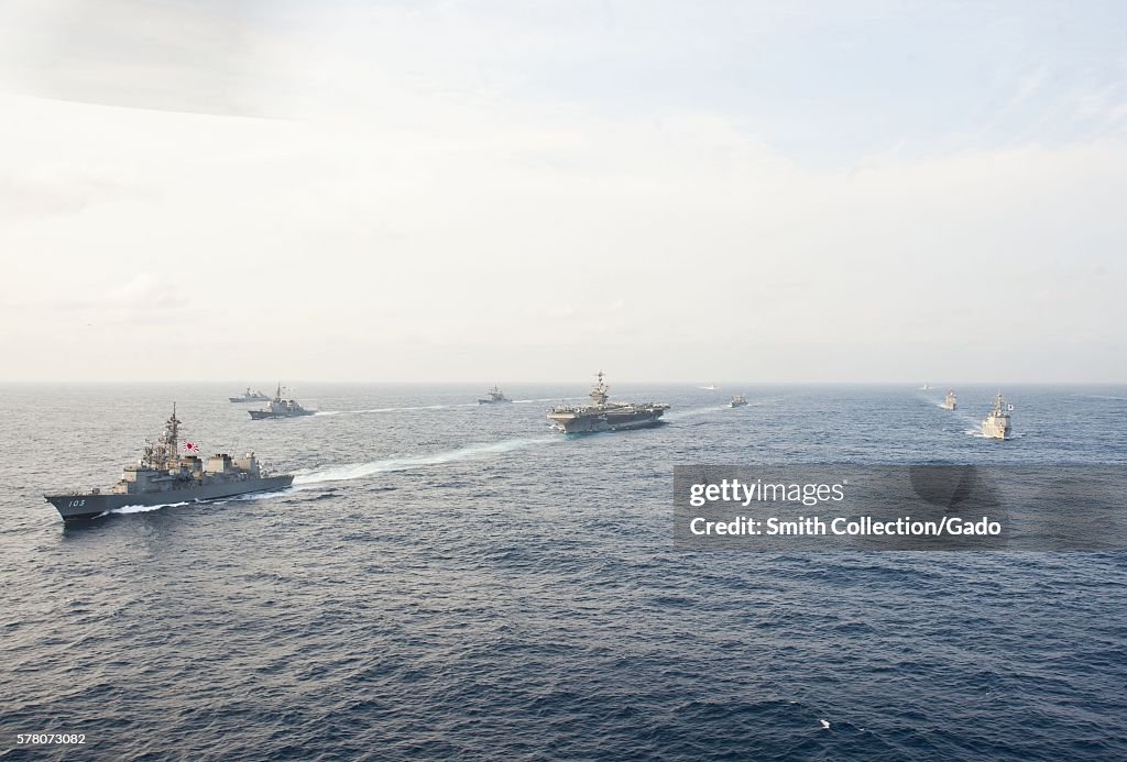 Ships In Exercise