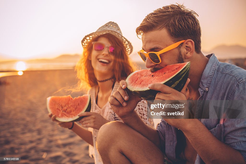 Juicy and sweet summer
