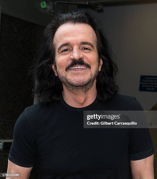 Musician Yanni is seen in Philadelphia during his 2016 North American Tour on July 20, 2016 in Philadelphia, Pennsylvania.