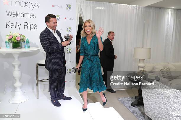 Kelly Ripa attends the Kelly Ripa Home Collection for Macy's launch at Macy's Herald Square on July 20, 2016 in New York City.