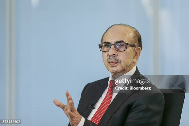 Billionaire Adi Godrej, chairman of the Godrej Group, speaks during an interview in Mumbai, India, on Thursday, July 14, 2016. Godrej is considering...