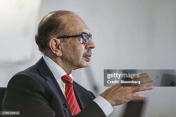 Billionaire Adi Godrej, chairman of the Godrej Group, speaks during an interview in Mumbai, India, on Thursday, July 14, 2016. Godrej is considering...