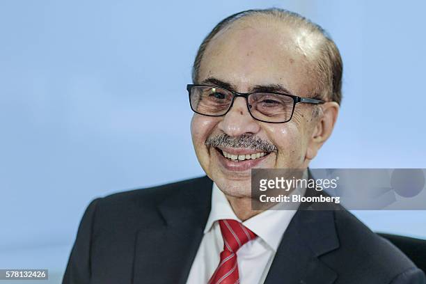 Billionaire Adi Godrej, chairman of the Godrej Group, reacts during an interview in Mumbai, India, on Thursday, July 14, 2016. Godrej is considering...
