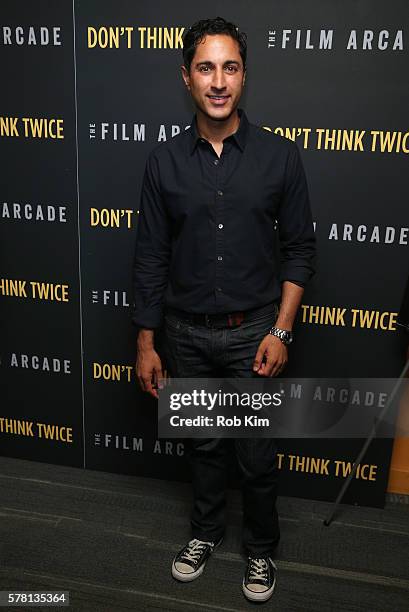 Malik Bendjelloul attends the New York Premiere of "Don't Think Twice" at Sunshine Landmark on July 20, 2016 in New York City.