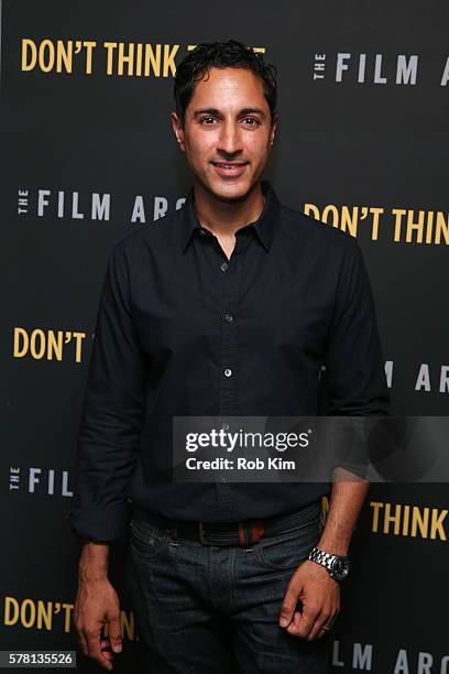 Malik Bendjelloul attends the New York Premiere of "Don't Think Twice" at Sunshine Landmark on July 20, 2016 in New York City.