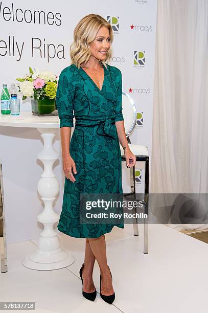 Kelly Ripa attends the Kelly Ripa Home Collection for Macy's launch at Macy's Herald Square on July 20, 2016 in New York City.