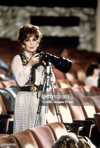 Gina Lollobrigida circa 1982 in New York City.