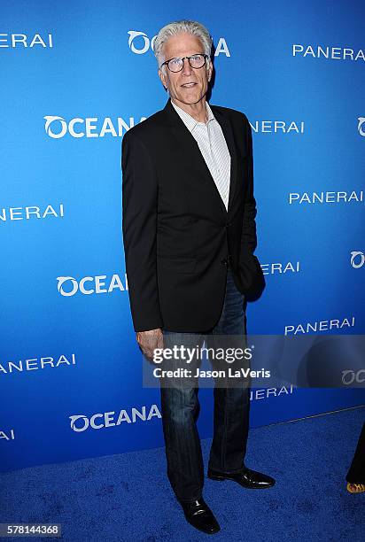 Actor Ted Danson attends Oceana: Sting Under the Stars on July 18, 2016 in Los Angeles, California.