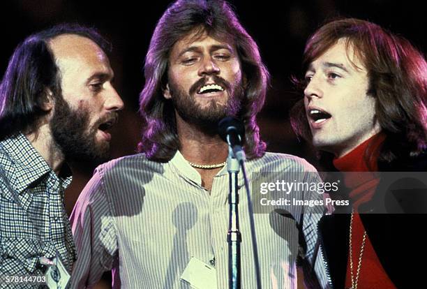 1970s: The Bee Gees circa 1970s in New York City.