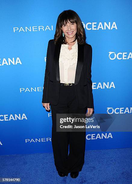 Actress Mary Steenburgen attends Oceana: Sting Under the Stars on July 18, 2016 in Los Angeles, California.