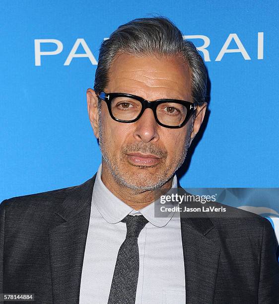 Actor Jeff Goldblum attends Oceana: Sting Under the Stars on July 18, 2016 in Los Angeles, California.