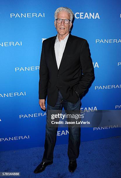 Actor Ted Danson attends Oceana: Sting Under the Stars on July 18, 2016 in Los Angeles, California.