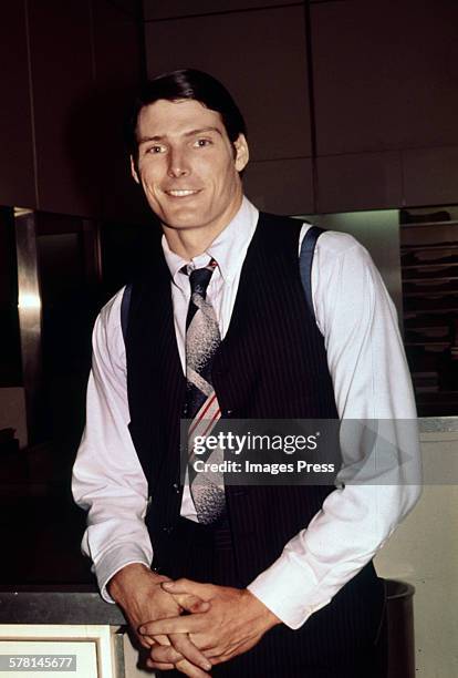 Christopher Reeve circa 1977.