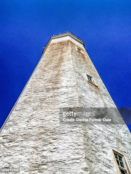 oldest continuously operating lighthouse in united states - ニュージャージー州サンディフック ストックフォトと画像