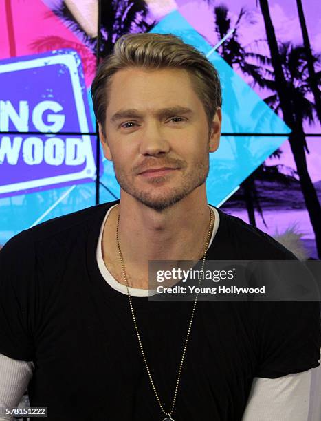July 18: Chad Michael Murray visits the Young Hollywood Studio on July 18, 2016 in Los Angeles, California.