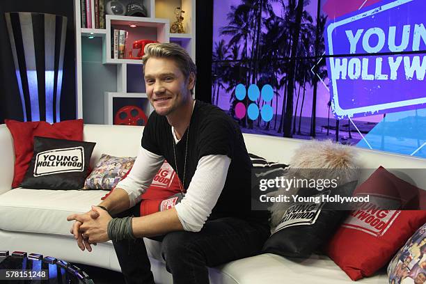 July 18: Chad Michael Murray visits the Young Hollywood Studio on July 18, 2016 in Los Angeles, California.