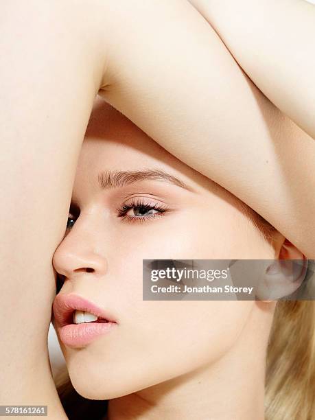 beauty - face arms stock pictures, royalty-free photos & images
