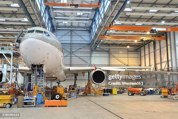 Plane In Construction 12,846 Manufacturing Aircraft Stock Photos, High-Res Pictures, and ...