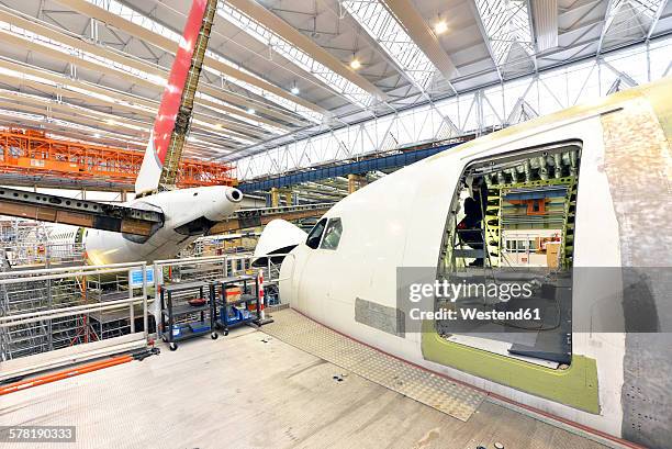 Plane In Construction 13,175 Manufacturing Aircraft Stock Photos, High-Res Pictures, and ...