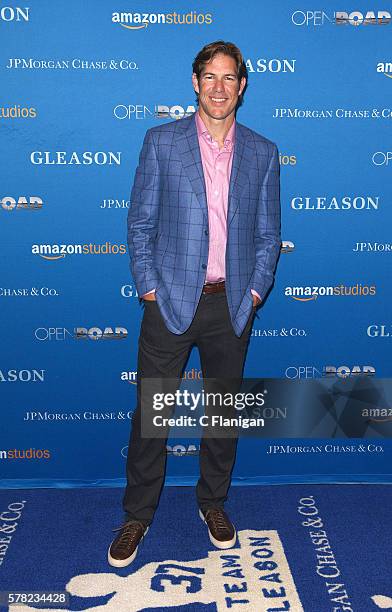 Producers Scott Fujita attends the special screening for Amazon Studios and Open Road Films' "Gleason" on July 20, 2016 in San Francisco, California....