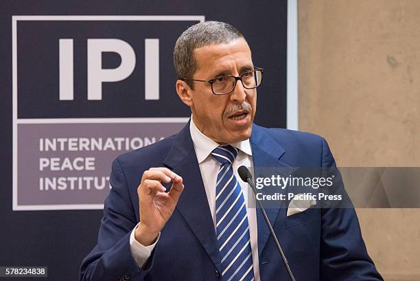 Ambassador Omar Hilale, Permanent Representative of the Kingdom of Morocco and upcoming Co-Chair of the Global Migration Group, offers introductory...