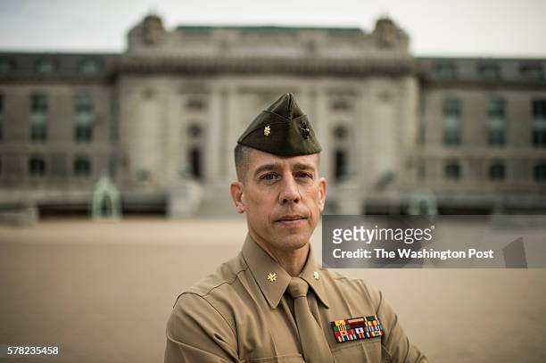 He United States Naval Academy Major. Mark Thompson, accused of having sex with two students, is photographed at the Academy in Annapolis, Maryland,...