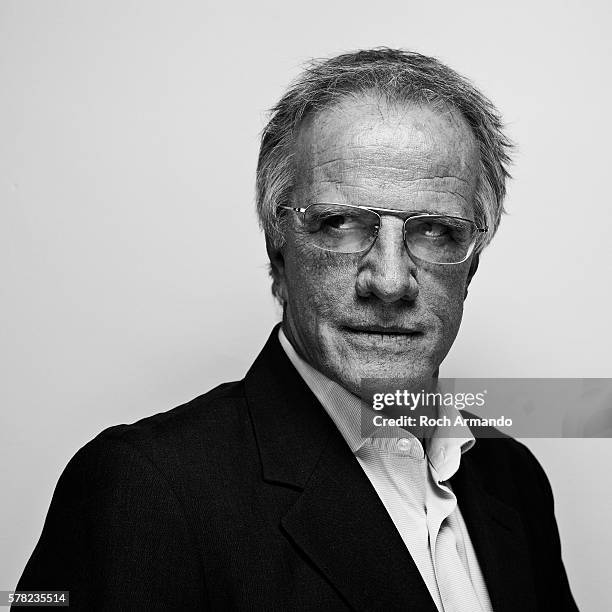 Actor Christophe Lambert is photographed for Self Assignment on June 21, 2012 in Cabourg, France.