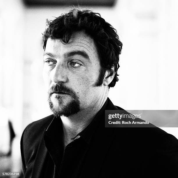 Actor Denis Menochet is photographed for Self Assignment on June 21, 2012 in Cabourg, France.