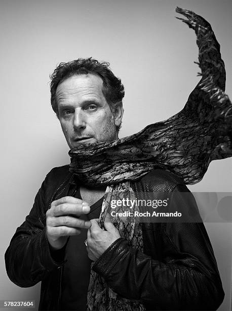 Actor Charles Berling is photographed for Self Assignment on June 21, 2013 in Cabourg, France.