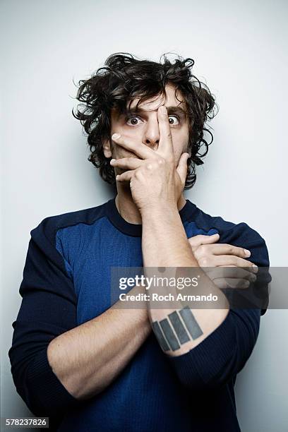 Actor Pio Marmai is photographed for Self Assignment on June 21, 2014 in Cabourg, France.