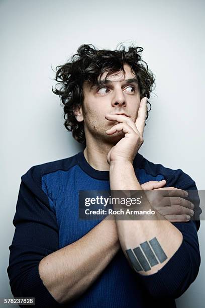 Actor Pio Marmai is photographed for Self Assignment on June 21, 2014 in Cabourg, France.