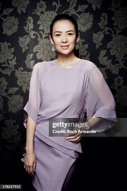 Actress Zhang Ziyi is photographed for Self Assignment on June 21, 2014 in Cabourg, France.