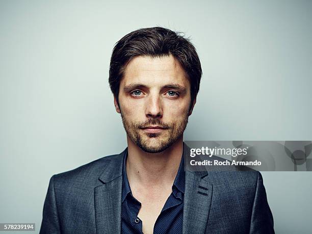 Actor Raphael Personnaz is photographed for Self Assignment on June 21, 2015 in Cabourg, France.