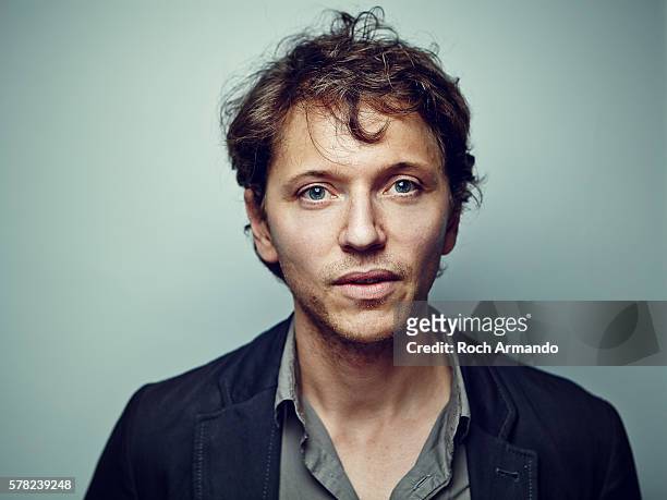 Singer Raphael is photographed for Self Assignment on June 21, 2015 in Cabourg, France.