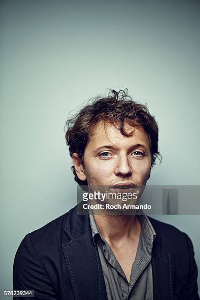 Singer Raphael is photographed for Self Assignment on June 21, 2015 in Cabourg, France.