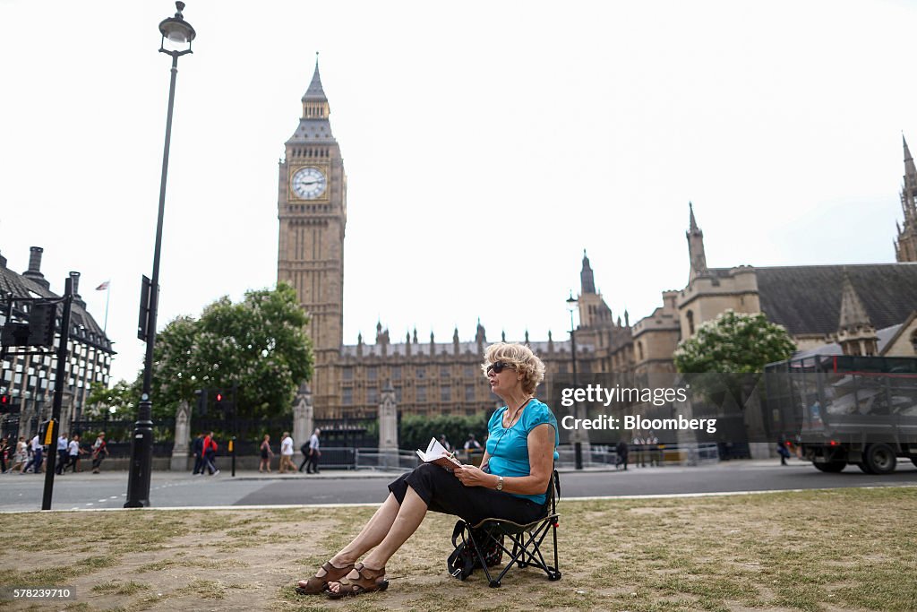 Whitehall As U.K. Prime Minister Theresa May Puts Her Stamp On The Government