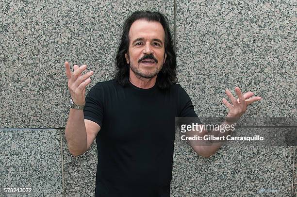 Composer, keyboardist, pianist, and music producer Yanni is seen in Philadelphia during his 2016 North American Tour on July 20, 2016 in...