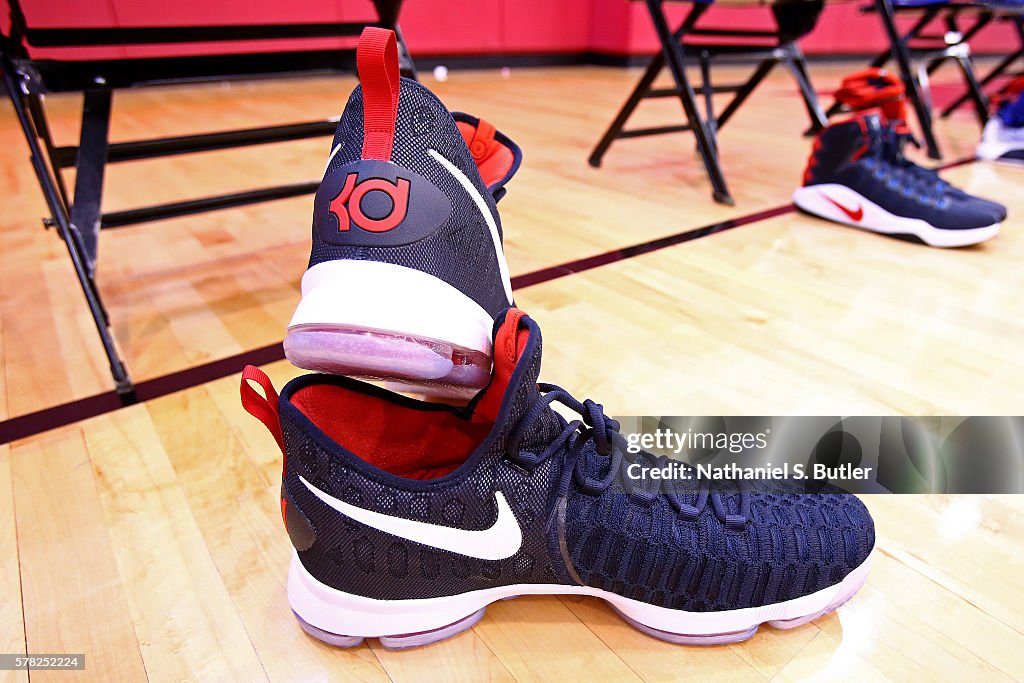 USA Basketball Men's National Team Practice