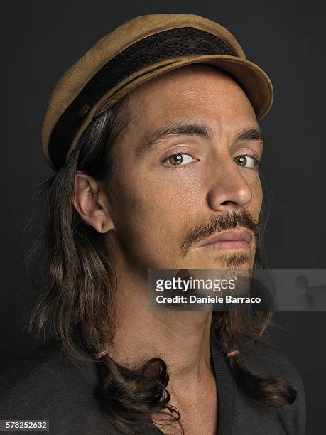 Musician Brandon Boyd is photographed for Self Assignment in 2012.