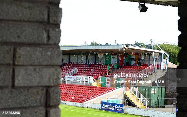 General view of Turners Cross the home stadium of Cork City before the Pre-Season Friendly between Cork City and Wolverhampton Wanderers on July 18,...