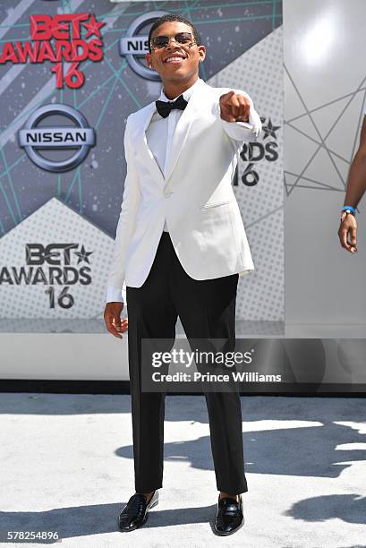 Bryshere Y. Gray attends the 2016 BET awards at Microsoft Theater on June 26, 2016 in Los Angeles, California.