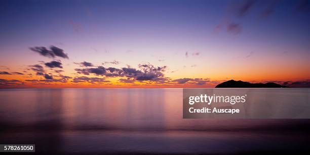 Mission Beach seascape at dawn. North Queensland, Australia.