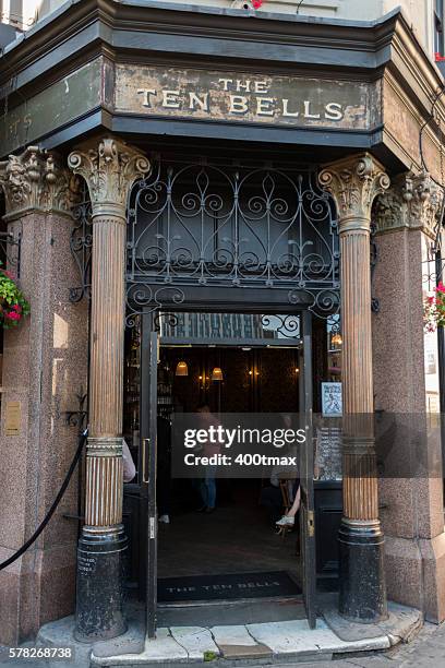 ten bells pub - jack the ripper stock pictures, royalty-free photos & images